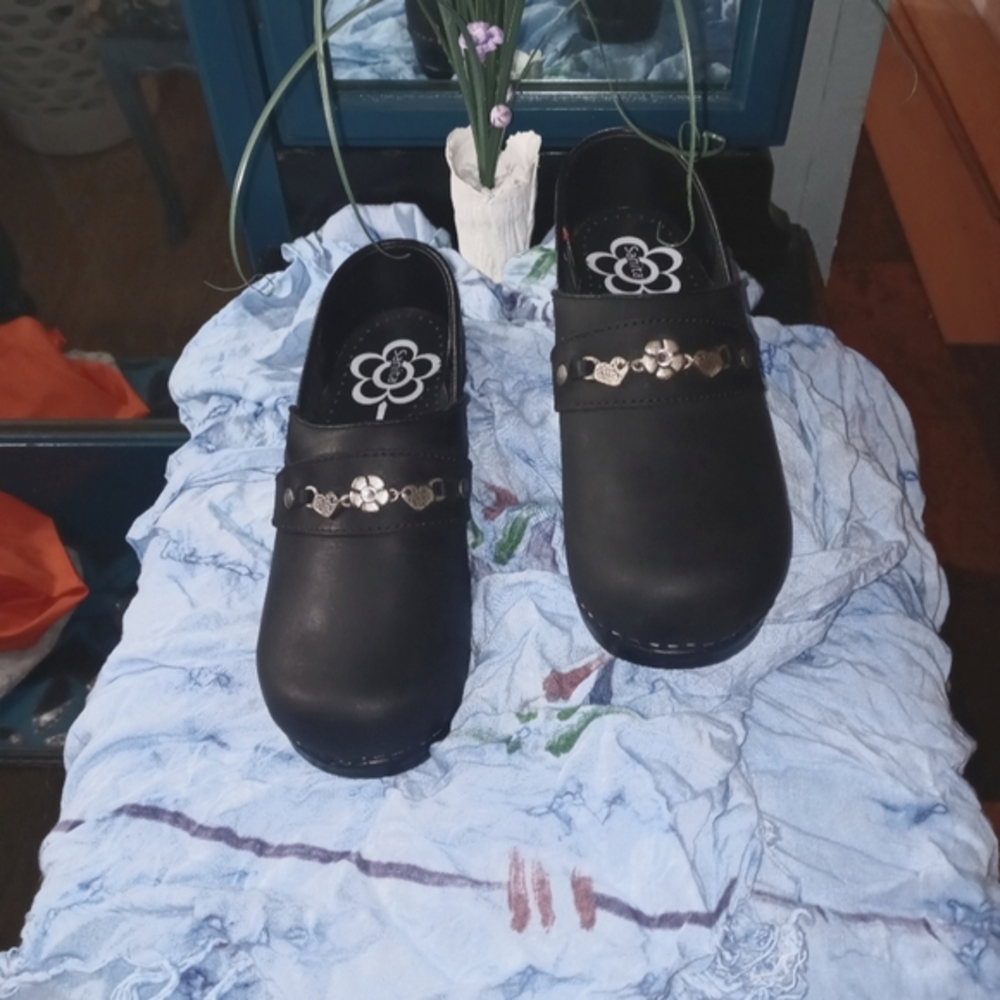 Koi by Sanita Embellished Clogs